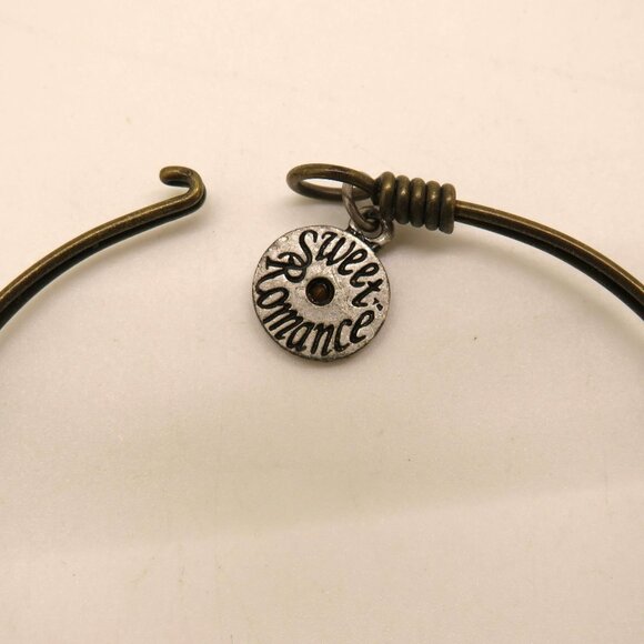 Sweet Romance Adjustable Metal Bracelet Charms Enjoy The Journey Inscription - Picture 8 of 10